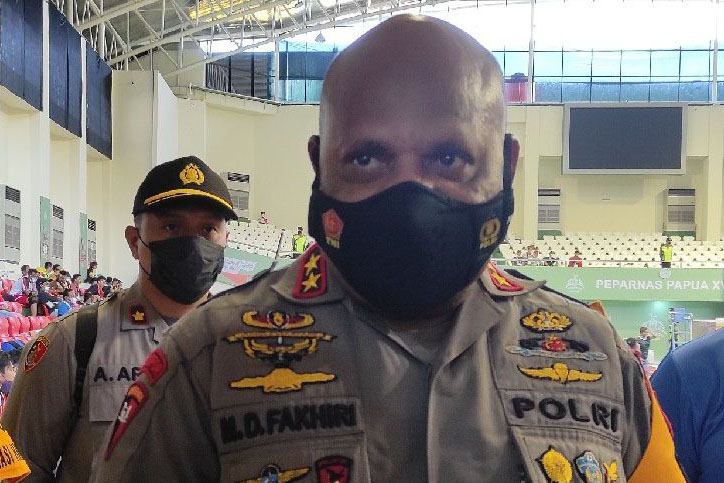 Keributan TNI-Polri di Timika karena salah paham berakhir damai