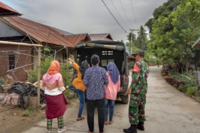 Kodim Polewali Mandar sisir pelosok ajak warga divaksin