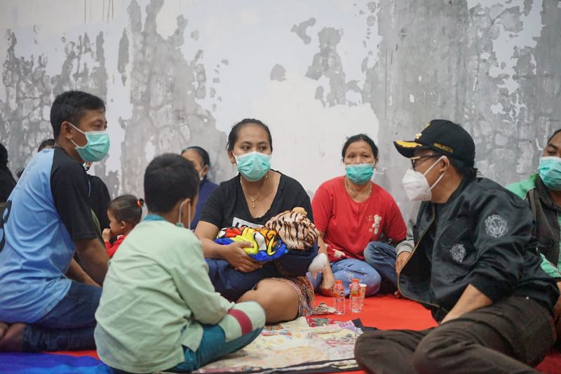 Ratusan warga Kota Malang mengungsi terdampak banjir bandang