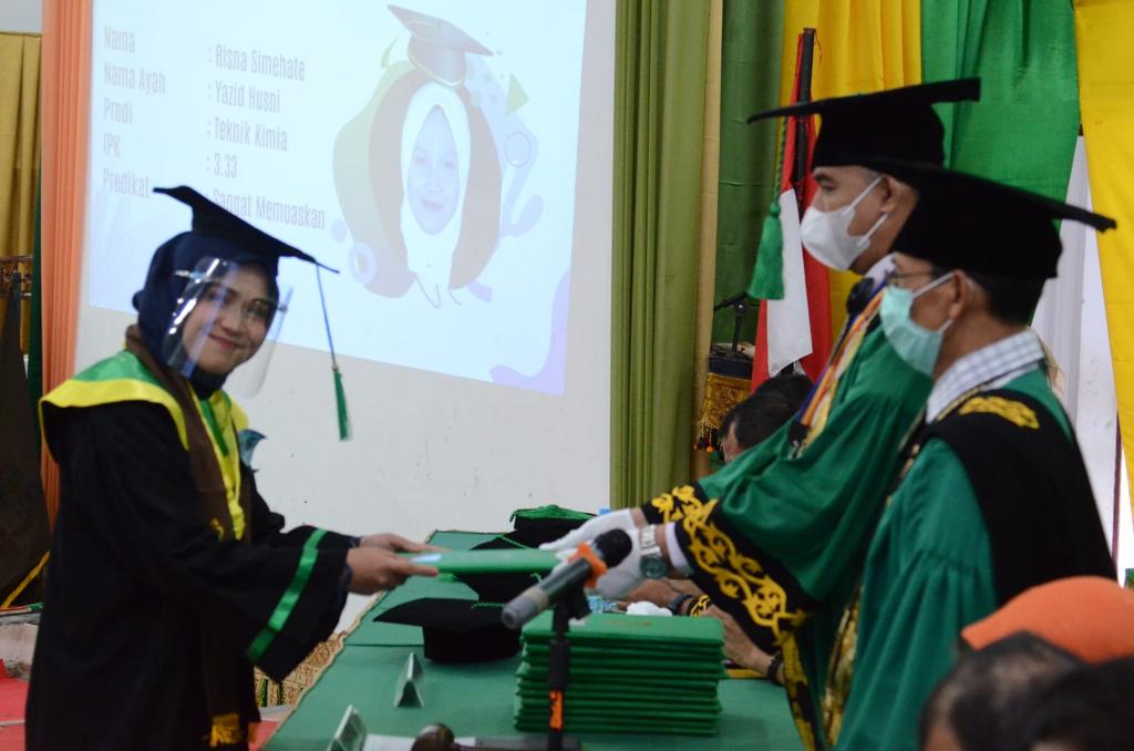 Universitas Malikussaleh Lhokseumawe gelar wisuda dan tetap terapkan prokes Universitas Malikussaleh Lhokseumawe gelar wisuda dan tetap terapkan prokes