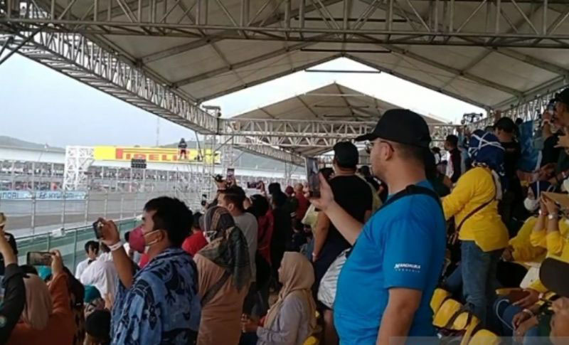 Lagu Indonesia Raya berkumandang di Sirkuit Mandalika