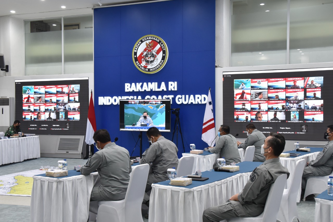 Bakamla RI gelar latihan keamanan dan keselamatan laut terpadu Bakamla RI gelar latihan keamanan dan keselamatan laut terpadu