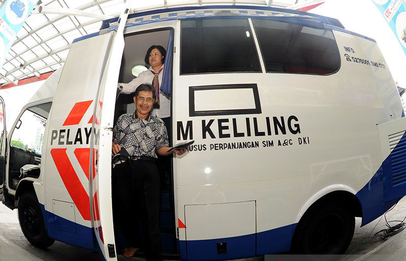Polda Metro sediakan empat layanan SIM Keliling di Jakarta