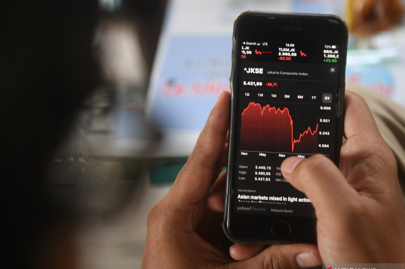 IHSG ditutup melemah seiring perlambatan ekonomi kuartal III IHSG ditutup melemah seiring perlambatan ekonomi kuartal III