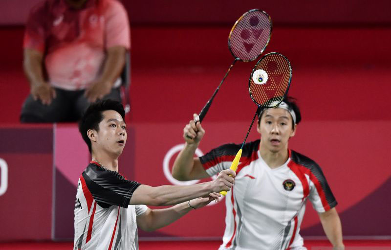 Fisik membaik dorong Kevin/Marcus menuju perempat final Hylo Open