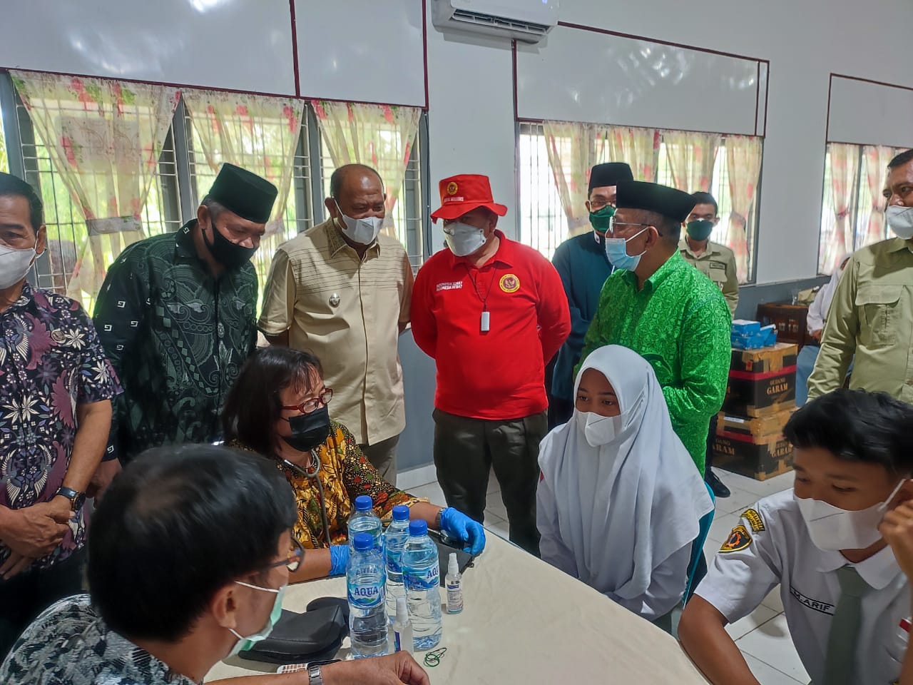 Kabinda Sumut tinjau vaksinasi di Langkat Kabinda Sumut tinjau vaksinasi di Langkat