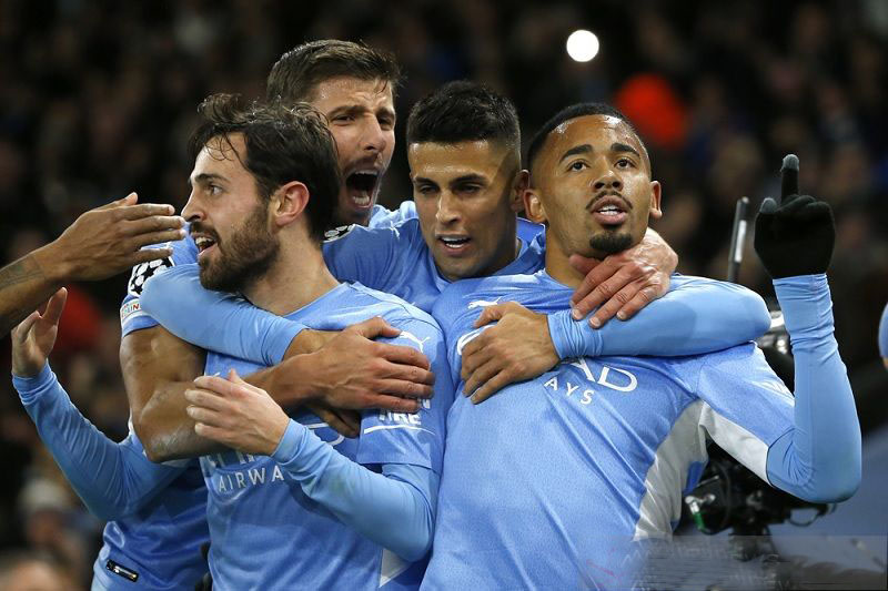 Manchester City bekuk PSG dengan skor 2-1