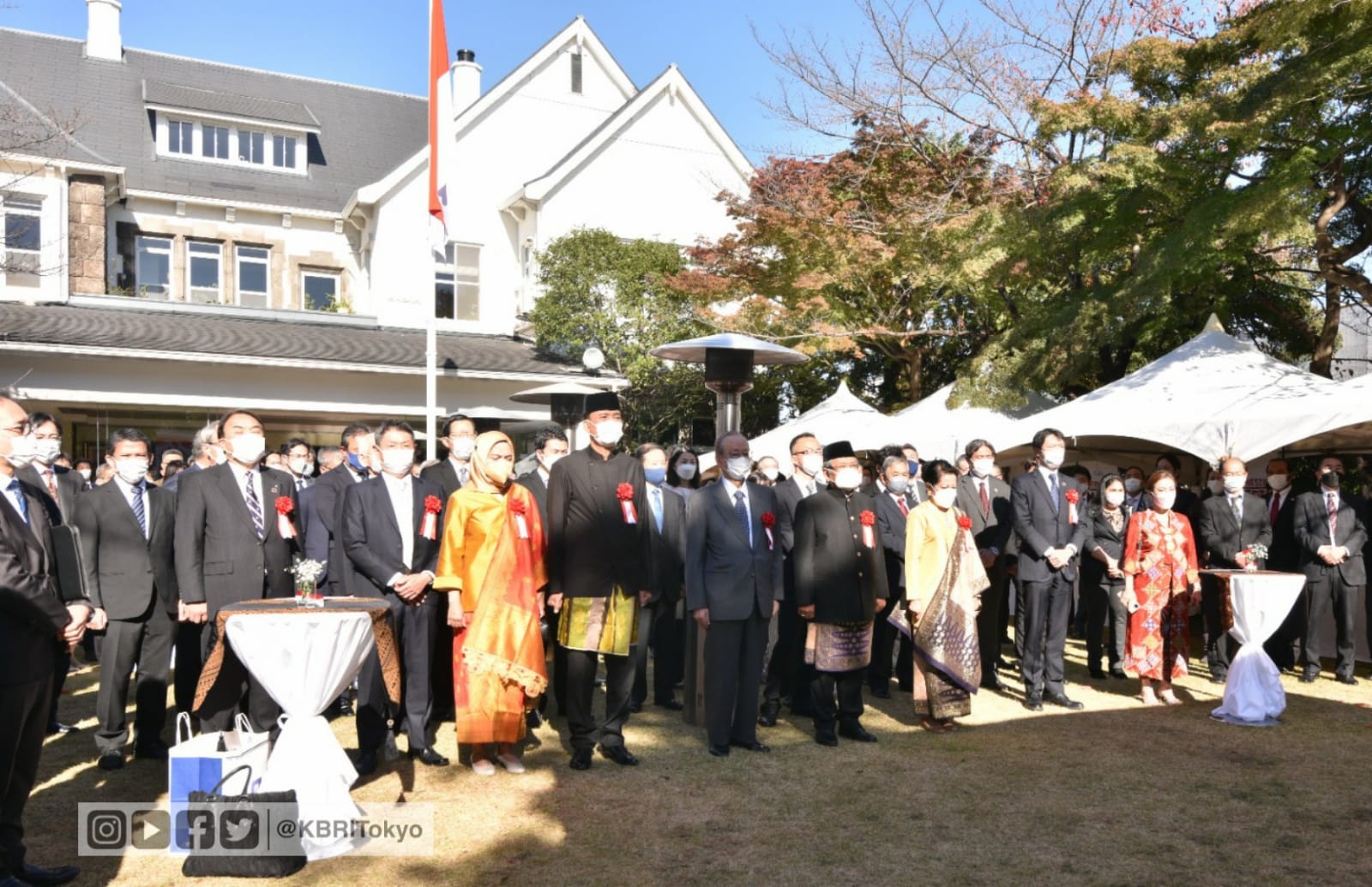 KBRI Tokyo gelar resepsi diplomatik HUT ke-76 RI di Jepang KBRI Tokyo gelar resepsi diplomatik HUT ke-76 RI di Jepang
