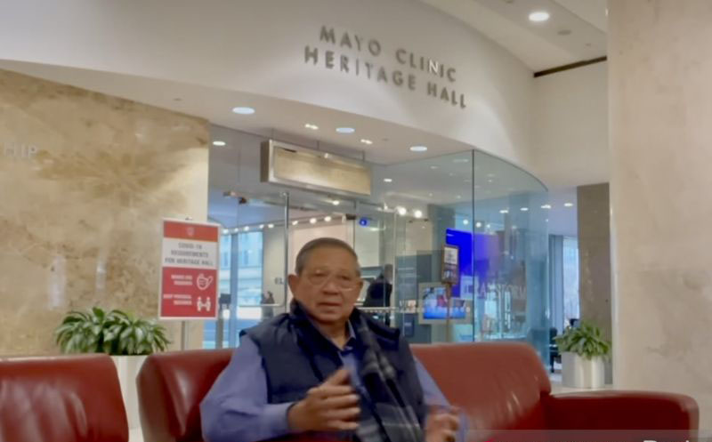 SBY sampaikan pemulihannya berjalan baik SBY sampaikan pemulihannya berjalan baik