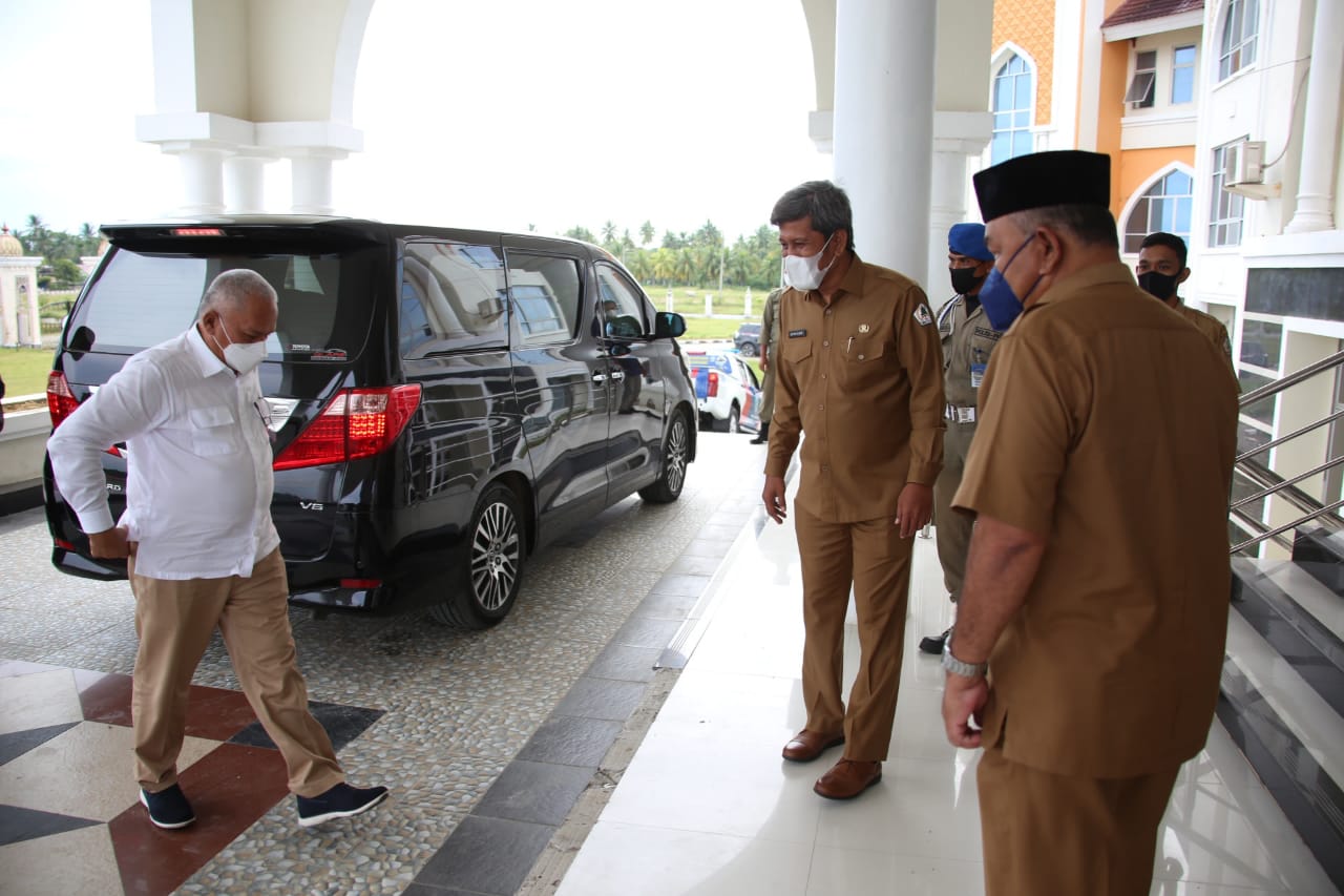 Penyaluran Dana Desa dan vaksinasi di Aceh Utara dievaluasi Penyaluran Dana Desa dan vaksinasi di Aceh Utara dievaluasi