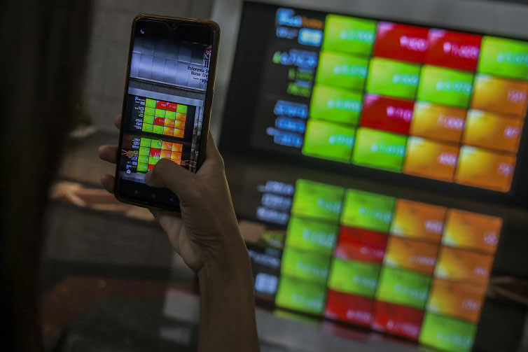 IHSG Selasa dibuka melemah 2,49 poin