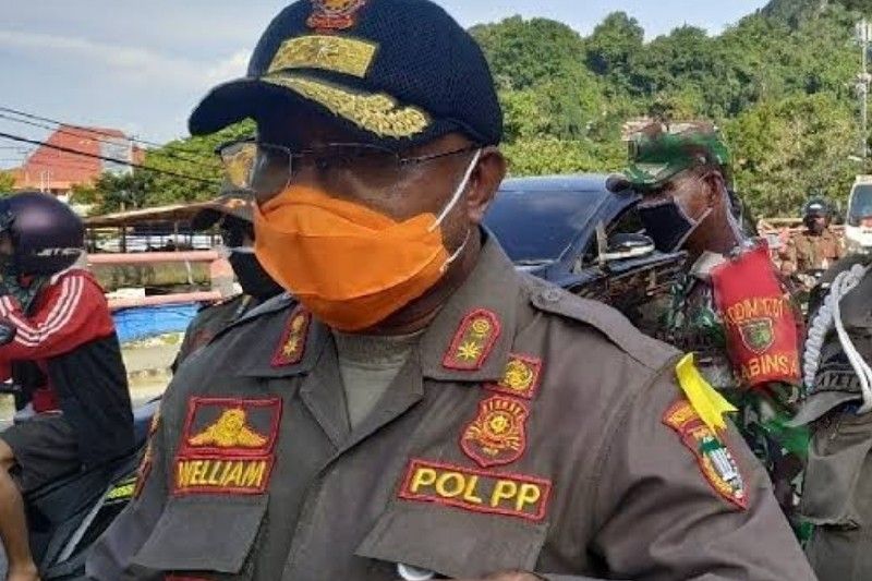 13 atlet difabel arak obor Peparnas Papua 13 atlet difabel arak obor Peparnas Papua