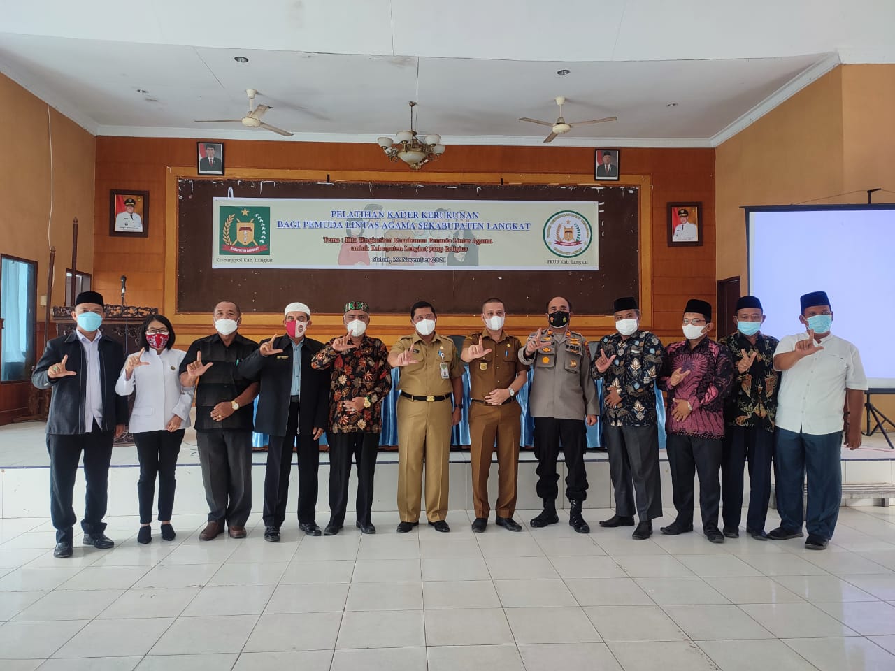 FKUB Kabupaten Langkat gelar pelatihan kader pemuda lintas agama FKUB Kabupaten Langkat gelar pelatihan kader pemuda lintas agamaÂ