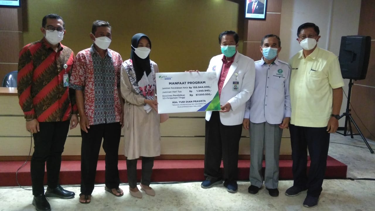 BPJS Ketenagakerjaan Malang santuni nakes meninggal terpapar Covid-19 BPJS Ketenagakerjaan Malang santuni nakes meninggal terpapar Covid-19