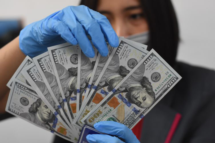 Rupiah Jumat pagi menguat 48 poin