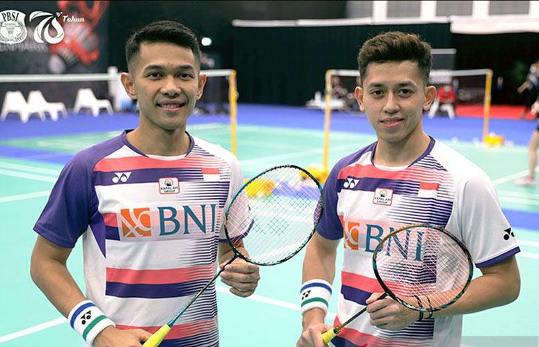 Kalahkan wakil tuan rumah, Fajar/Rian ke perempat final French Open