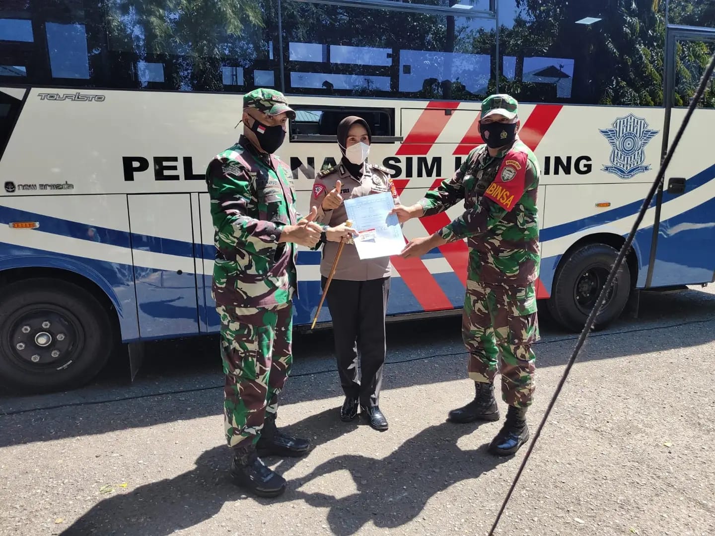 27 Babinsa Kodim 0101/BS dapat SIM gratis dari Dirlantas 27 Babinsa Kodim 0101/BS dapat SIM gratis dari Dirlantas