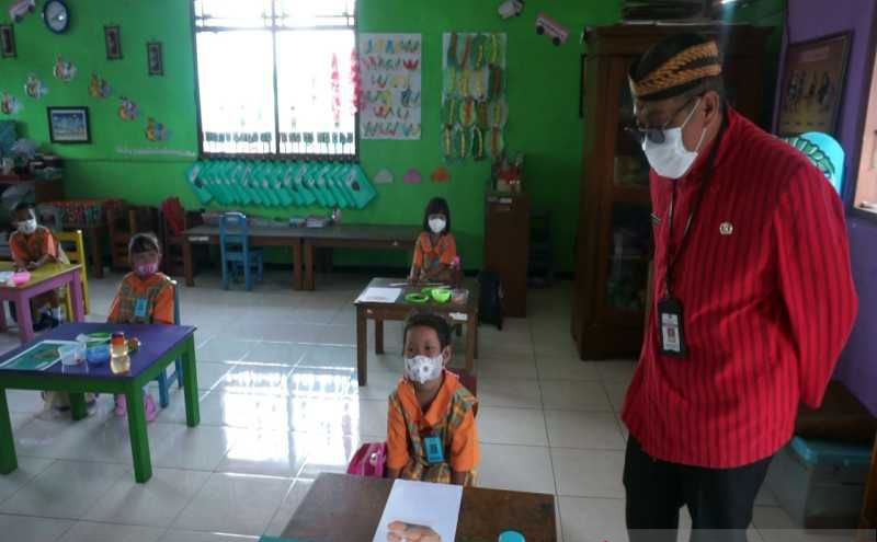 Boyolali mulai uji coba pembelajaran tatap muka di tingkat PAUD dan TK