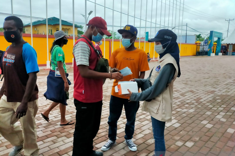 Satgas pastikan prokes berjalan ketat di arena PON XX di Mimika Satgas pastikan prokes berjalan ketat di arena PON XX di Mimika