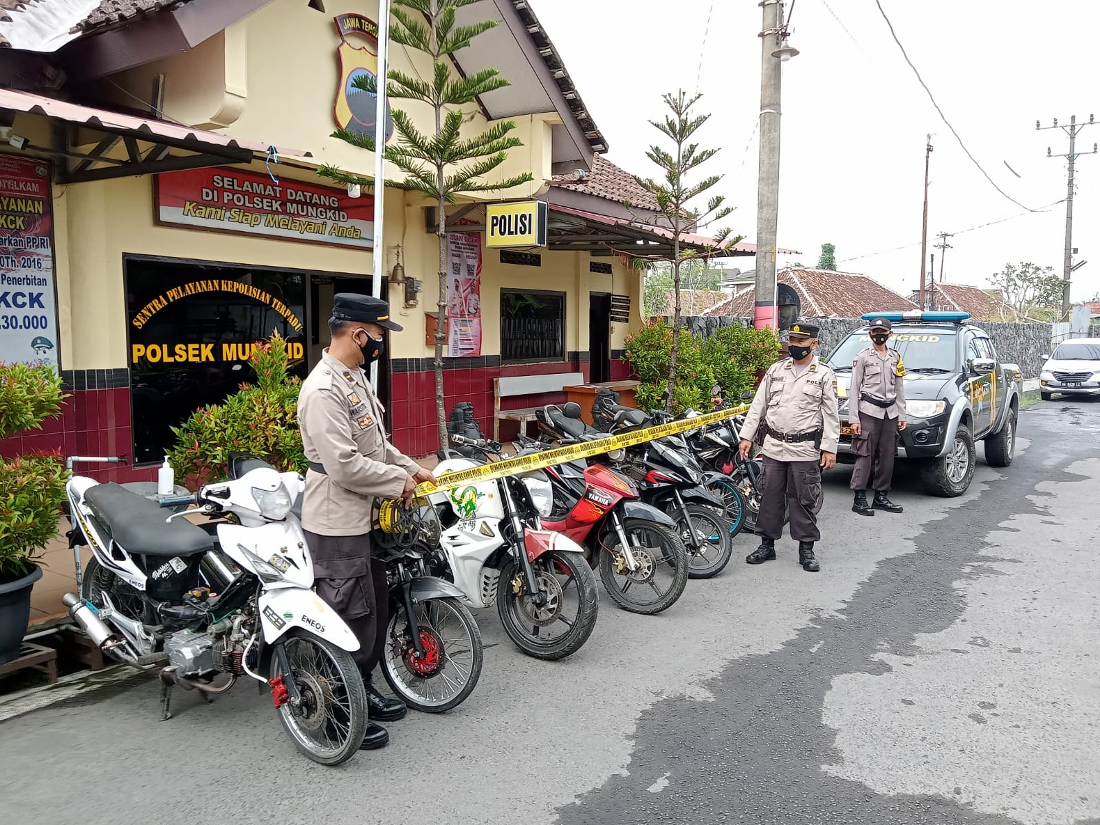Balap liar, 8 kendaraan diamankan di Polsek Mungkid Balap liar, 8 kendaraan diamankan di Polsek Mungkid