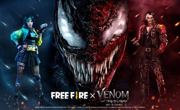 Free Fire hadirkan konten & misi baru Venom: Let There Be Carnage Free Fire hadirkan konten & misi baru Venom: Let There Be Carnage