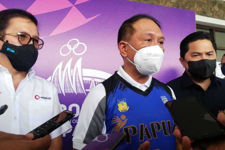 Menpora pastikan pertandingan PON Papua tetap berjalan Menpora pastikan pertandingan PON Papua tetap berjalan