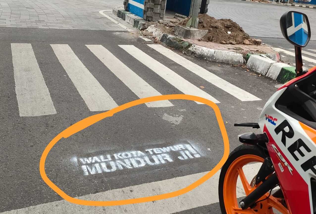 Muncul aksi vandalisme provokatif di Kota Malang Muncul aksi vandalisme provokatif di Kota Malang