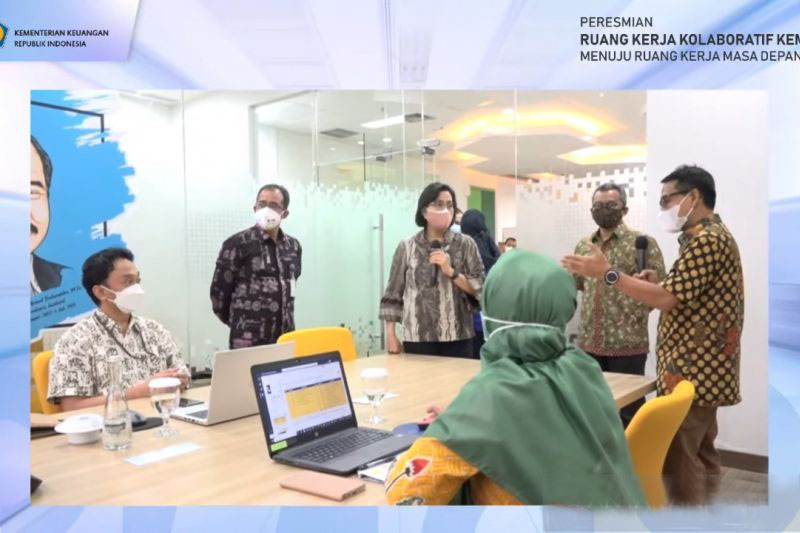 Kemenkeu usung ruang kerja kolaboratif untuk efisiensi ruangan Kemenkeu usung ruang kerja kolaboratif untuk efisiensi ruangan