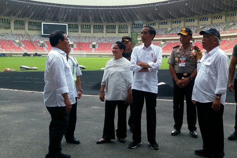 Presiden resmikan Istora Papua Bangkit Presiden resmikan Istora Papua Bangkit