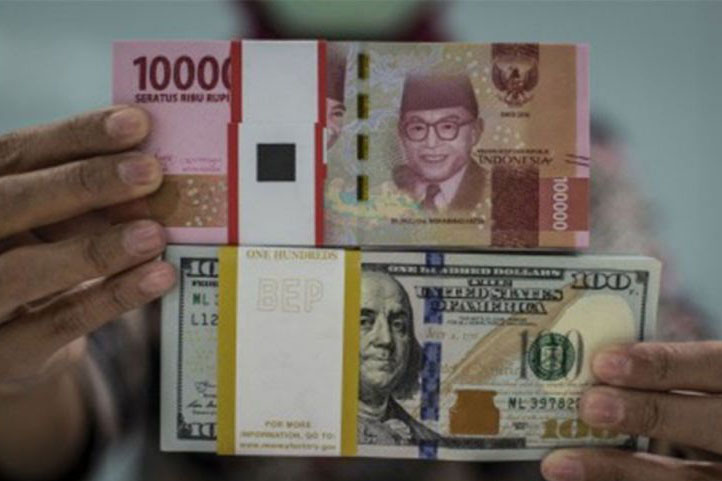 Rupiah Selasa pagi melemah 5 poin
