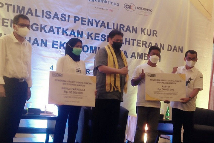 Menko perekonomian ingatkan bunga pinjaman KUR hanya tiga persen Menko perekonomian ingatkan bunga pinjaman KUR hanya tiga persen