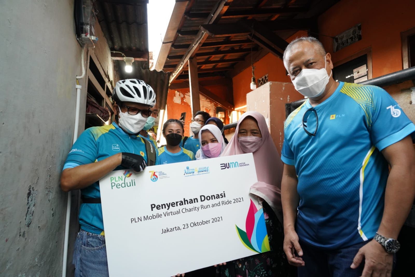 PLN Mobile VCRR 2021 kumpulkan donasi Rp4,3 miliar penyambungan listrik keluarga pra-sejahtera PLN Mobile VCRR 2021 kumpulkan donasi Rp4,3 miliar penyambungan listrik keluarga pra-sejahtera