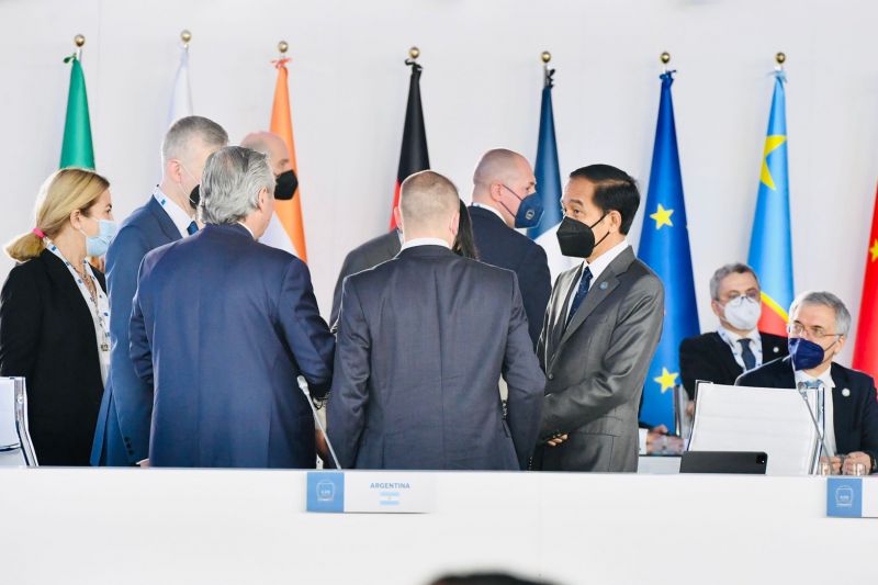 Presiden dorong pemimpin G20 percepat pemulihan ekonomi global Presiden dorong pemimpin G20 percepat pemulihan ekonomi global