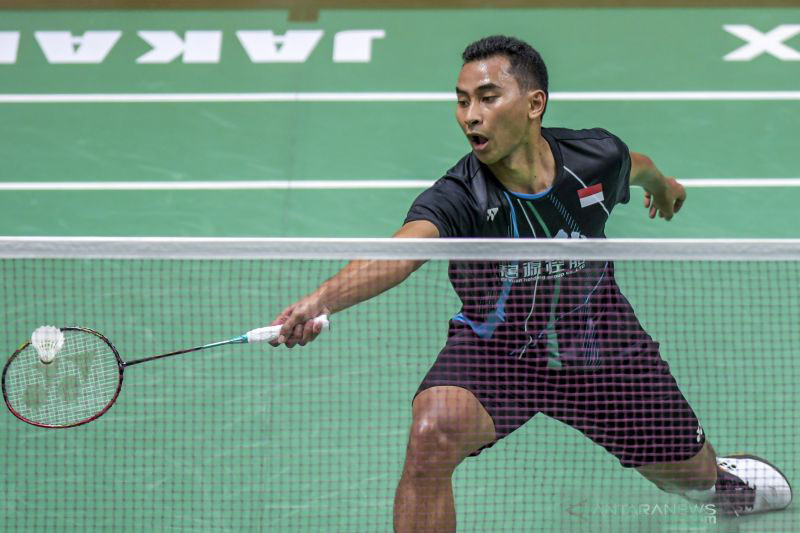 Tommy dijegal Momota pada semifinal Denmark Open