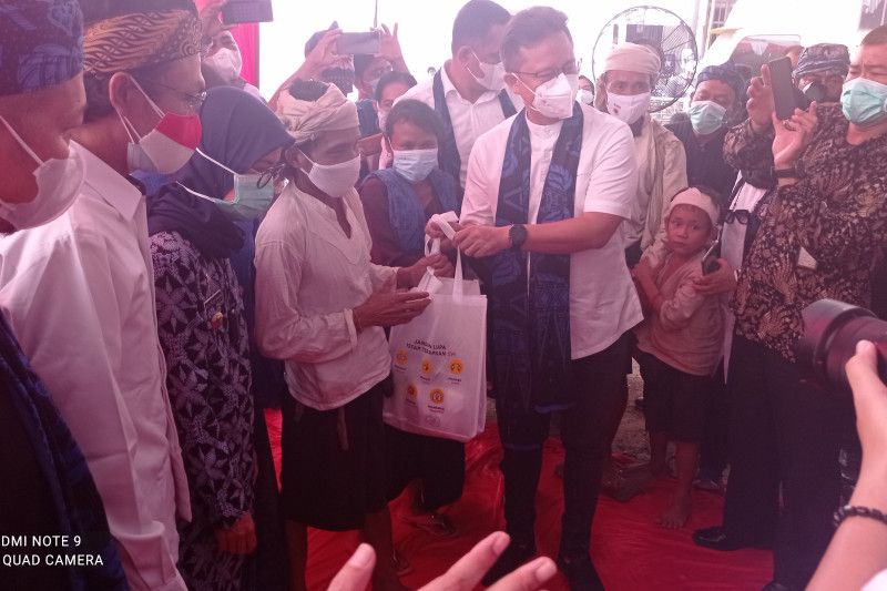 Warga Badui Dalam pun divaksinasi