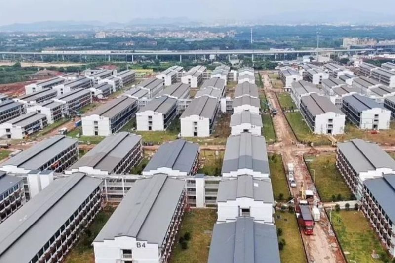 China punya pusat karantina 5.000 kamar senilai Rp5,1 triliun