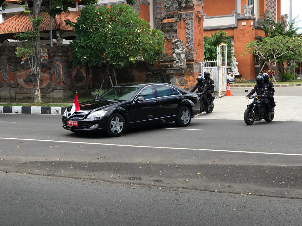Tiba di Bali, Joko Widodo tinjau kesiapan venue KTT G-20