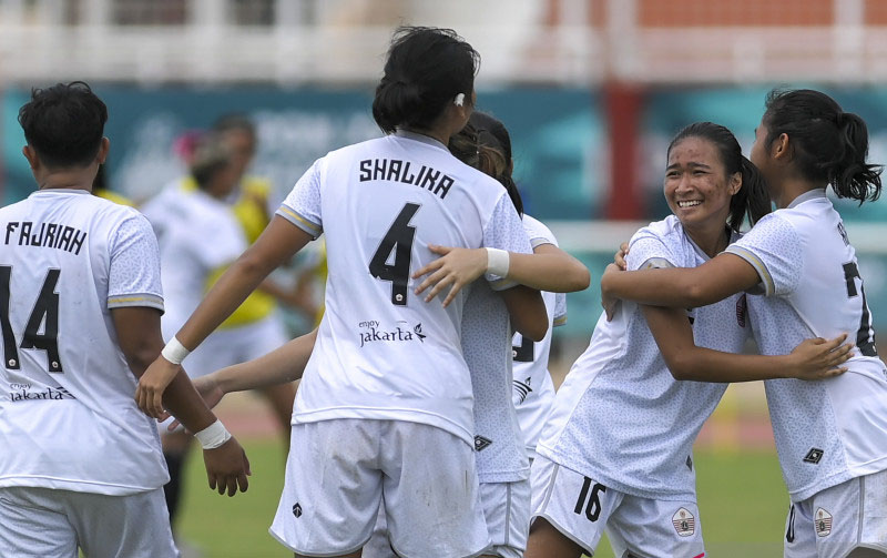 Sepak bola putri DKI manfaatkan bola mati saat benamkan Babel