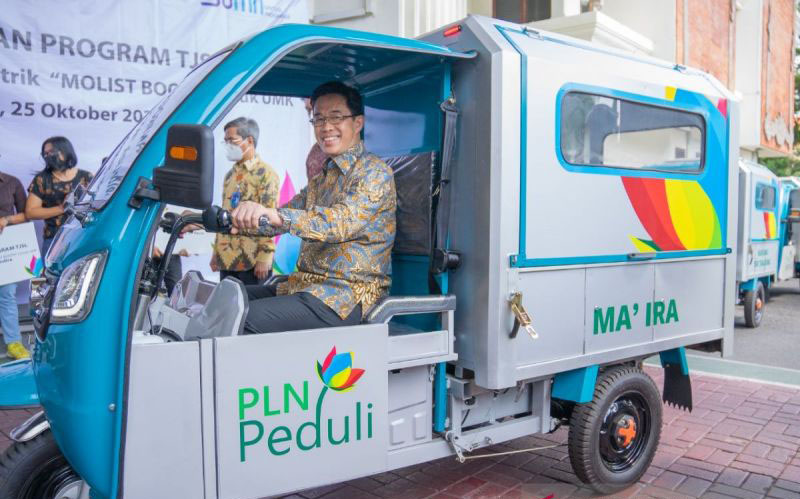 PLN kembangkan gerobak motor listrik tingkatkan poduktivitas UMK