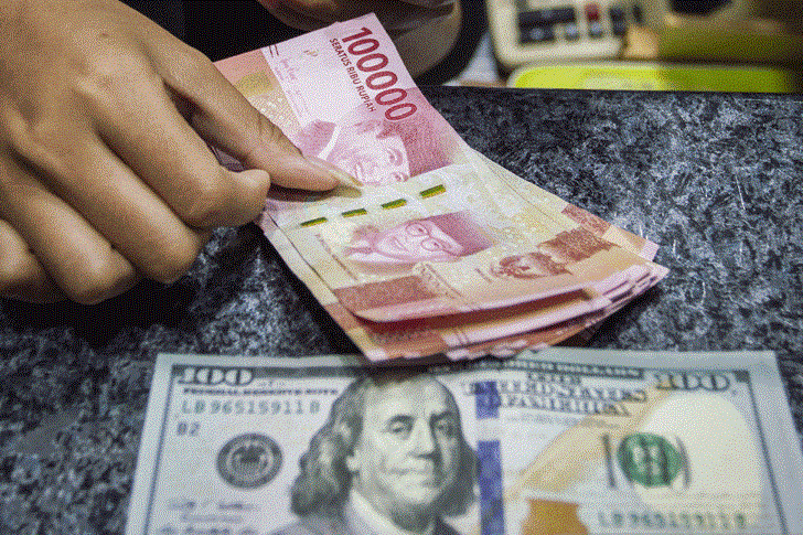 Rupiah Kamis pagi melemah 26 poin