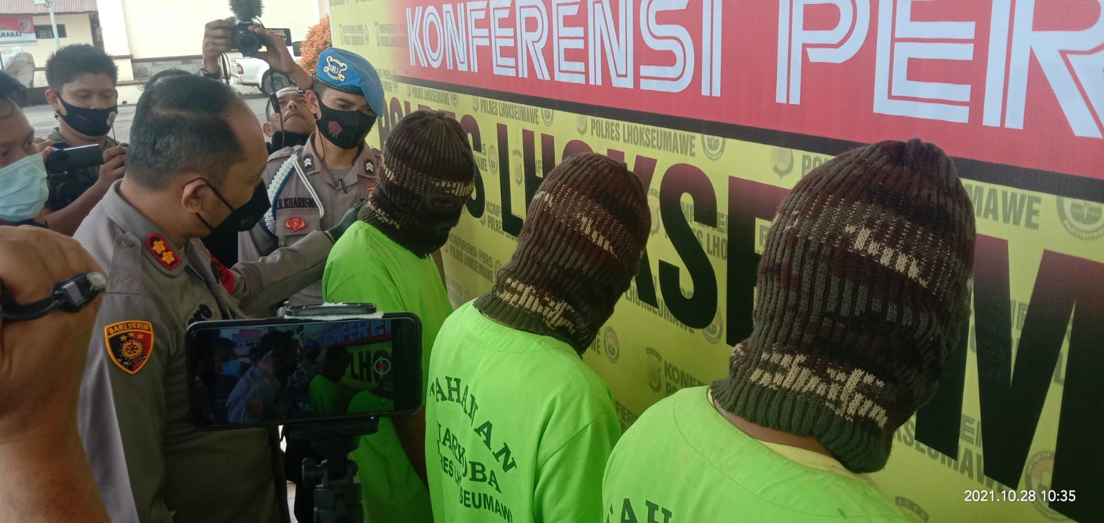 Gagalkan peredaran narkoba, Tim Opsnal Polres Lhokseumawe sita 2 kg lebih sabu-sabu