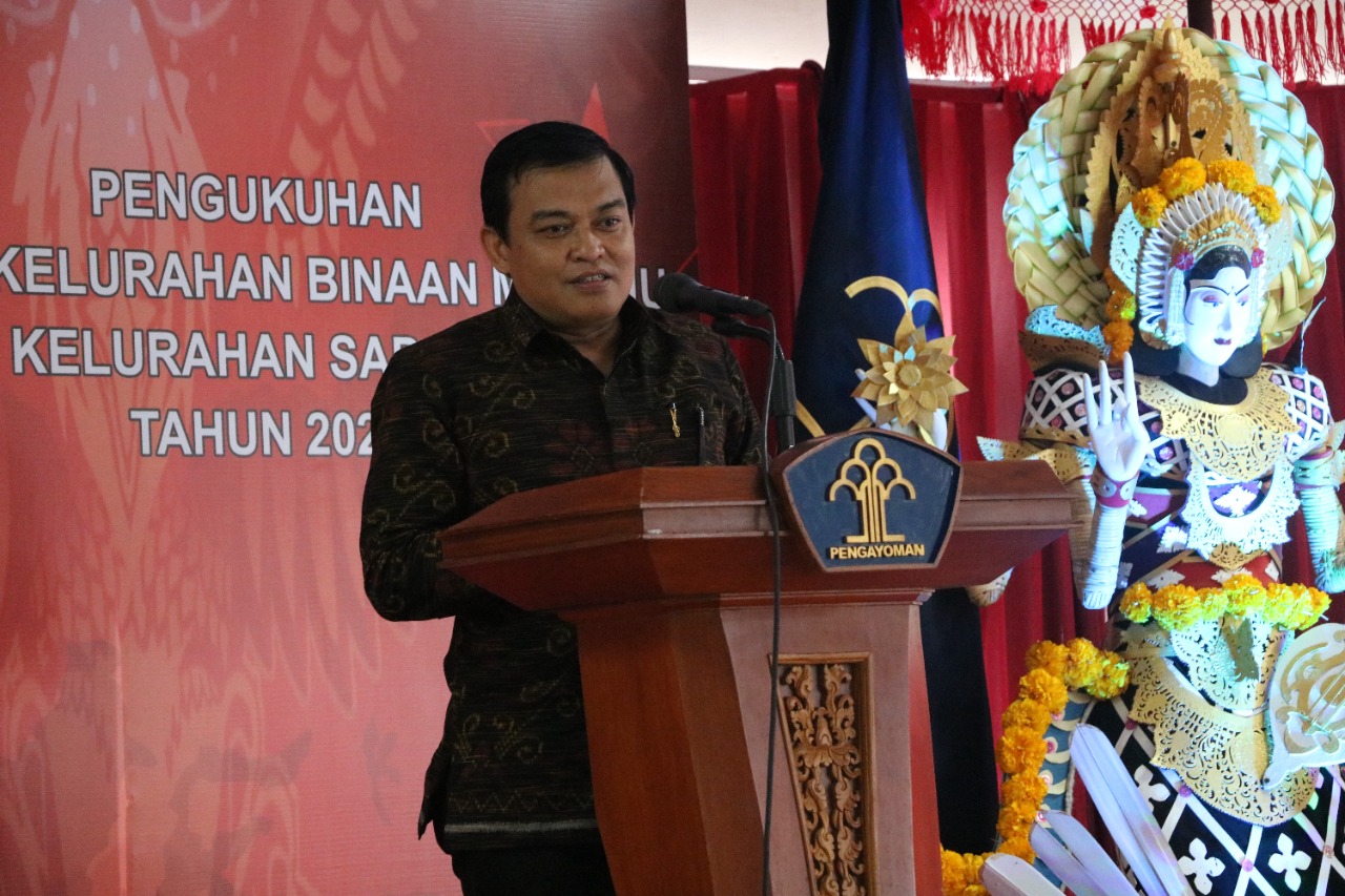 321 desa/kelurahan binaan sadar hukum se Provinsi Bali dikukuhkan 321 desa/kelurahan binaan sadar hukum se Provinsi Bali dikukuhkan