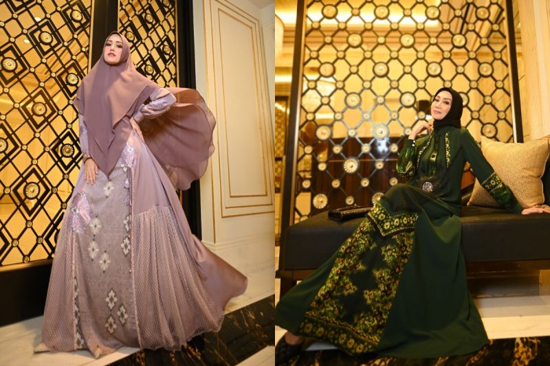 Sebelas daerah di Indonesia jadi inspirasi motif gamis batik Sebelas daerah di Indonesia jadi inspirasi motif gamis batik