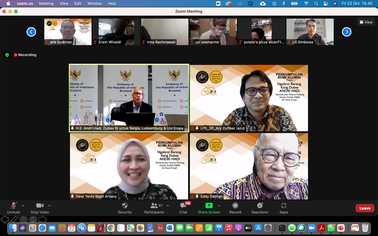 PBA jajaki peluang ekspor produk UMKM ke pasar Eropa 