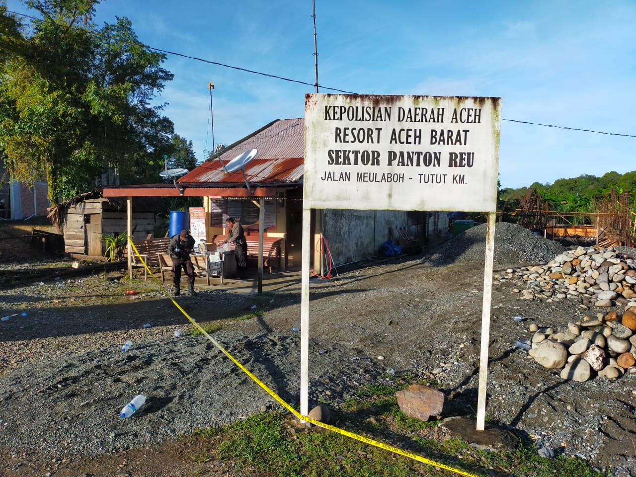 Polda Aceh buru penembak Pos Pol Panton Reu, Polres Aceh Barat Polda Aceh buru penembak Pos Pol Panton Reu, Polres Aceh Barat