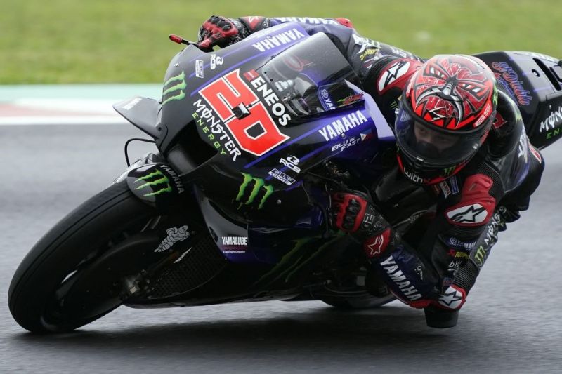 Start P15, Quartararo bakal curi peluang saat start GP Emilia Romagna Start P15, Quartararo bakal curi peluang saat start GP Emilia Romagna