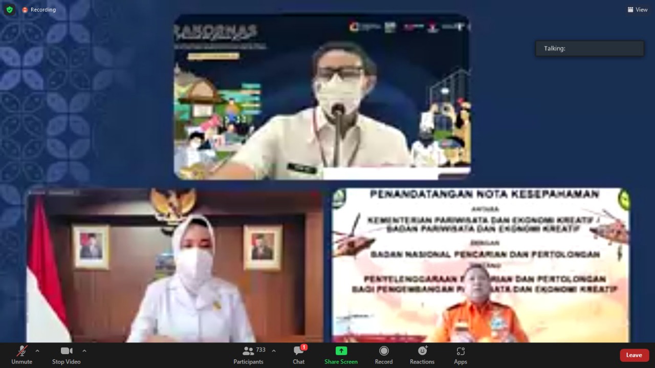 BMKG dukung pemulihan pariwisata dan ekonomi kreatif Indonesia BMKG dukung pemulihan pariwisata dan ekonomi kreatif Indonesia