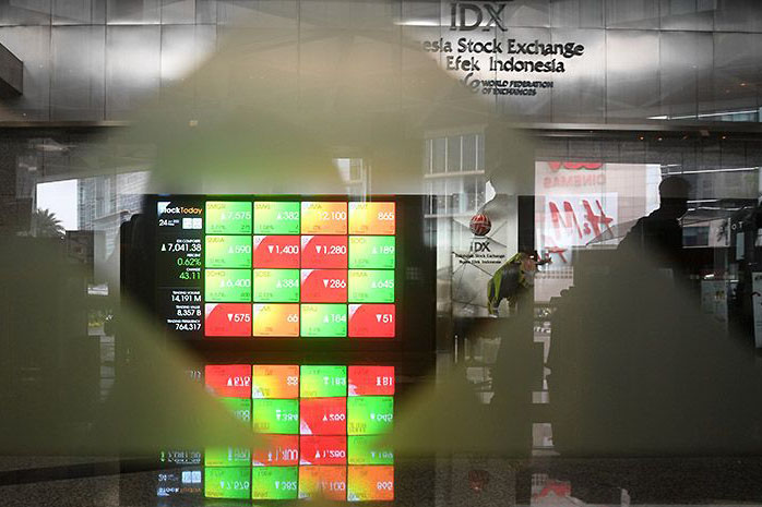IHSG Senin dibuka melemah 77,85 poin