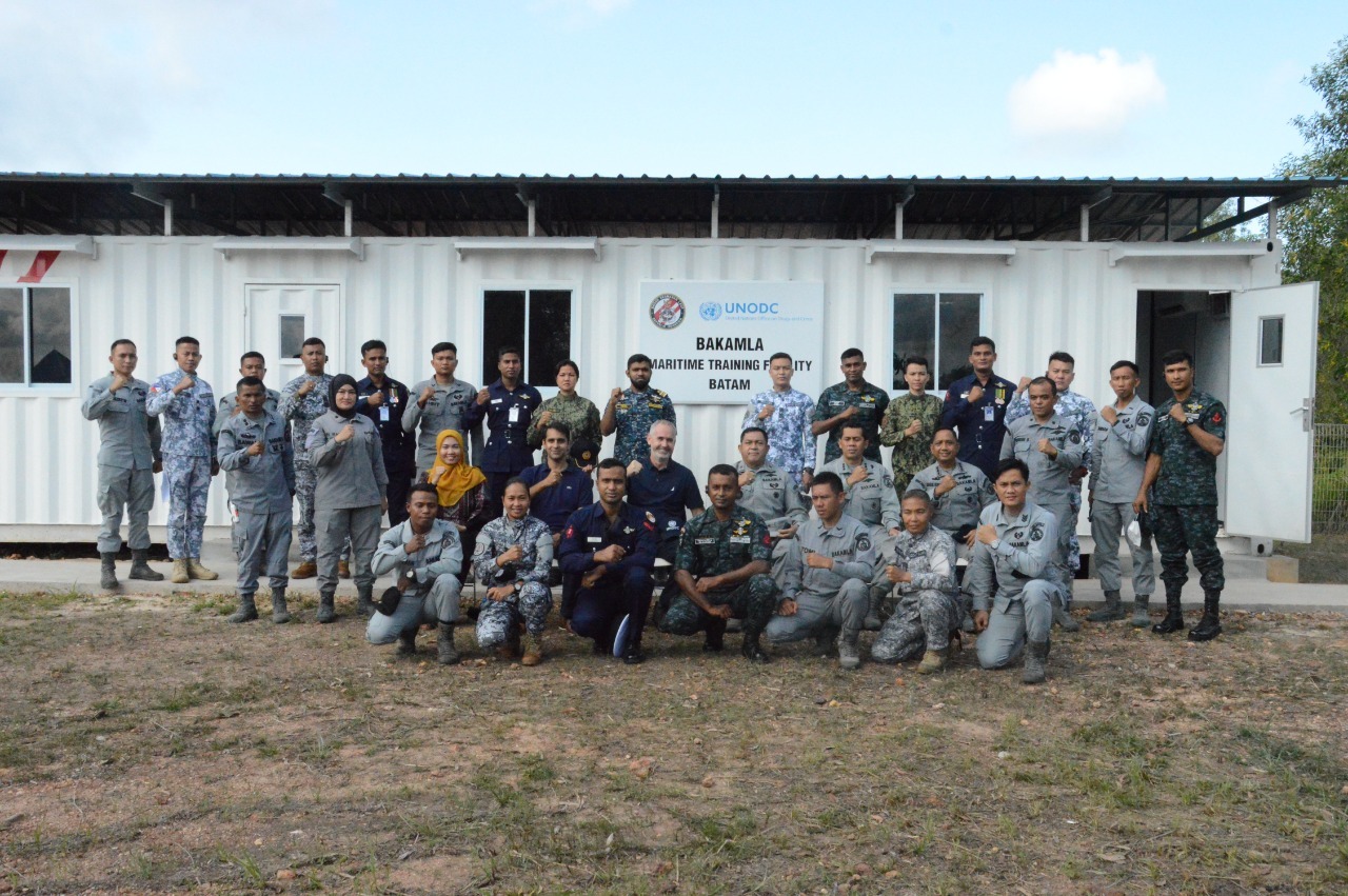 Bakamla RI dan UNODC kembali gelar latihan VBSS training course Bakamla RI dan UNODC kembali gelar latihan VBSS training course