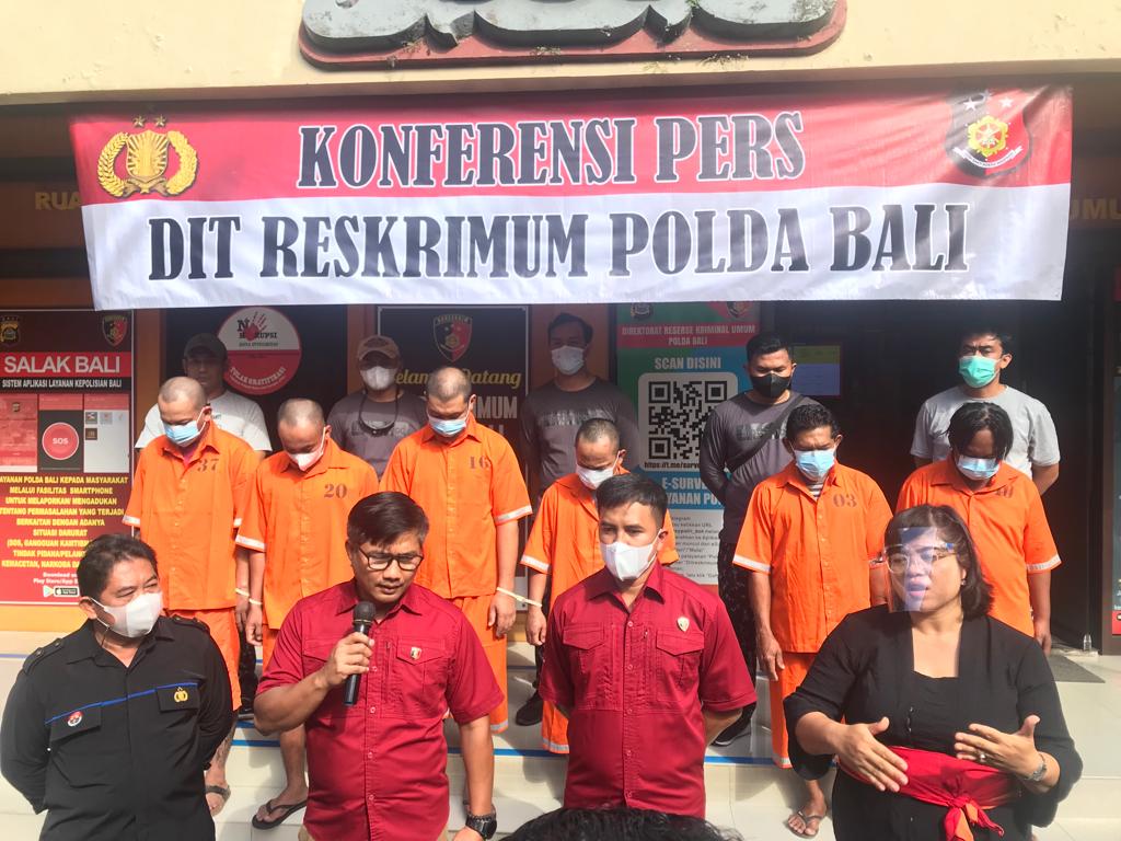 Ditreskrimum Polda Bali amankan pelaku pencurian Ditreskrimum Polda Bali amankan pelaku pencurian